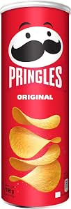 Pringles Original Sharing Crisps 185g (Pack of 6)