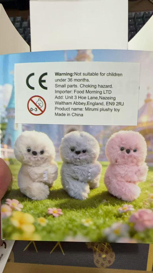 Fuzzy Buddy Family Plush Toys -  Collectibles Set - New with Box