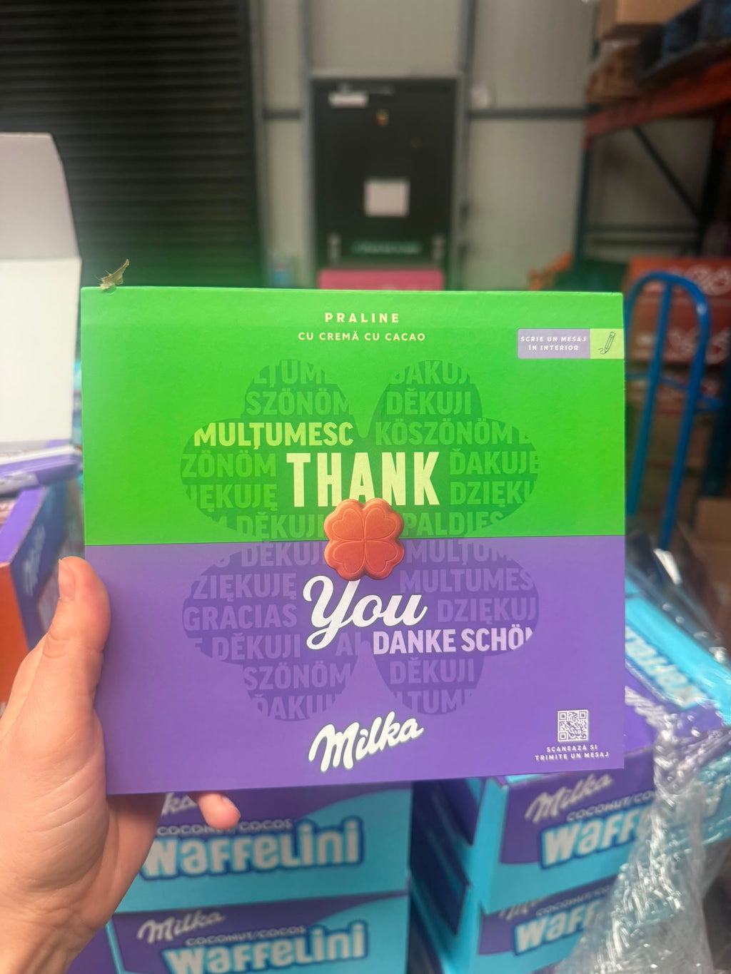 Pralines Box by-MILKA-110 Grams, with the best Alpine Milk Chocolate