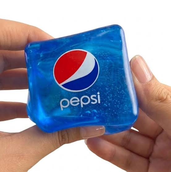 Pepsi Nee Doh Nice Cube Hard Squishy Sensory Toy, Limited Edition Stress Relief Fidget Cube, Collectible Squishy Toy for Kids and Adults