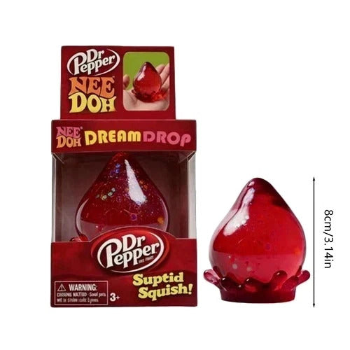 Water Drop Squeeze Squishies, Dream Squishy Red Drop Squishy Stress Ball, Soft Fidget Stress Ball, 2026 New Slow Rise Relief Fidget Sensory for Anxiety Stress Easter Party Favors